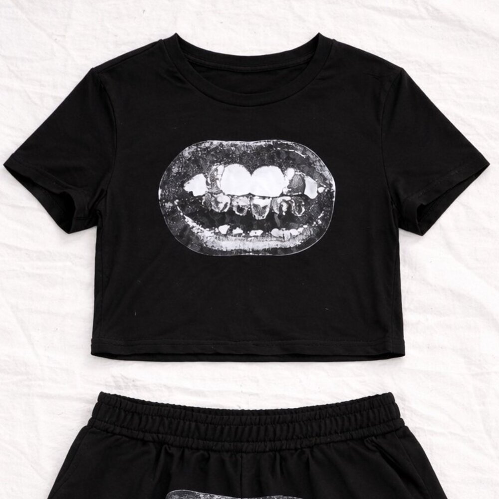 Two piece (shorts, shirt)